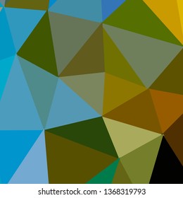 Vector, multicolor geometric background. Triangles, triangulation. Geometric mosaic, colored triangles, application in origami style. Abstract background for web.