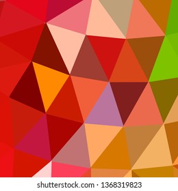 Vector, multicolor geometric background. Triangles, triangulation. Geometric mosaic, colored triangles, application in origami style. Abstract background for web.