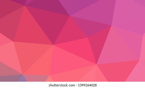 Vector, multicolor geometric background. Triangles, triangulation. Geometric mosaic, colored triangles, application in origami style. Abstract background for web.