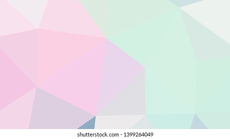 Vector, multicolor geometric background. Triangles, triangulation. Geometric mosaic, colored triangles, application in origami style. Abstract background for web.