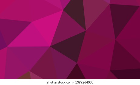 Vector, multicolor geometric background. Triangles, triangulation. Geometric mosaic, colored triangles, application in origami style. Abstract background for web.