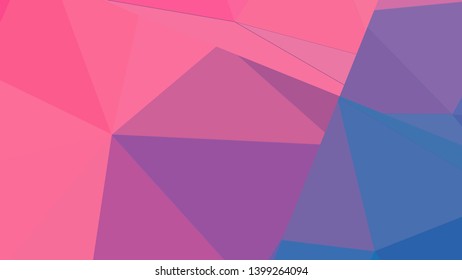 Vector, multicolor geometric background. Triangles, triangulation. Geometric mosaic, colored triangles, application in origami style. Abstract background for web.