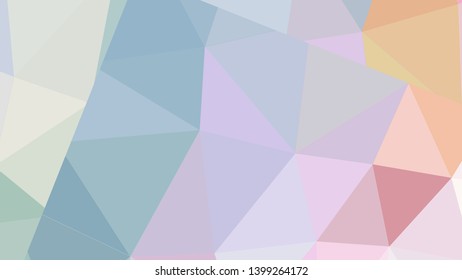 Vector, multicolor geometric background. Triangles, triangulation. Geometric mosaic, colored triangles, application in origami style. Abstract background for web.