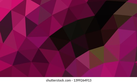 Vector, multicolor geometric background. Triangles, triangulation. Geometric mosaic, colored triangles, application in origami style. Abstract background for web.