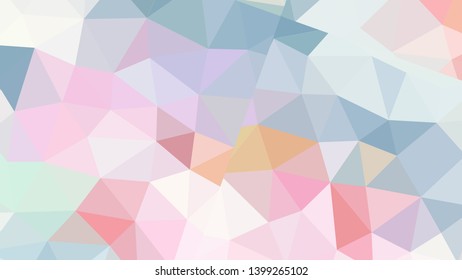 Vector, multicolor geometric background. Triangles, triangulation. Geometric mosaic, colored triangles, application in origami style. Abstract background for web.