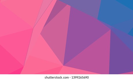 Vector, multicolor geometric background. Triangles, triangulation. Geometric mosaic, colored triangles, application in origami style. Abstract background for web.