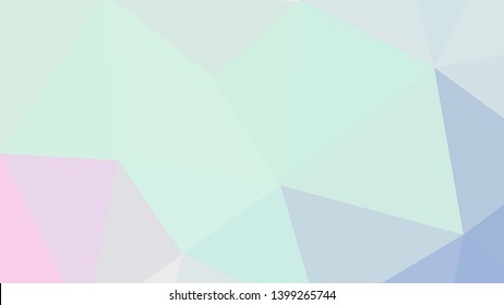 Vector, multicolor geometric background. Triangles, triangulation. Geometric mosaic, colored triangles, application in origami style. Abstract background for web.