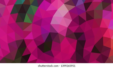 Vector, multicolor geometric background. Triangles, triangulation. Geometric mosaic, colored triangles, application in origami style. Abstract background for web.