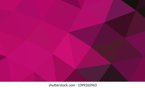 Vector, multicolor geometric background. Triangles, triangulation. Geometric mosaic, colored triangles, application in origami style. Abstract background for web.