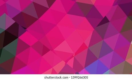 Vector, multicolor geometric background. Triangles, triangulation. Geometric mosaic, colored triangles, application in origami style. Abstract background for web.