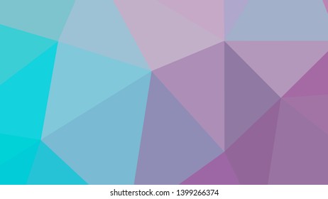 Vector, multicolor geometric background. Triangles, triangulation. Geometric mosaic, colored triangles, application in origami style. Abstract background for web.