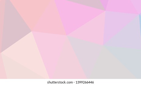 Vector, multicolor geometric background. Triangles, triangulation. Geometric mosaic, colored triangles, application in origami style. Abstract background for web.