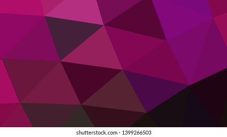 Vector, multicolor geometric background. Triangles, triangulation. Geometric mosaic, colored triangles, application in origami style. Abstract background for web.
