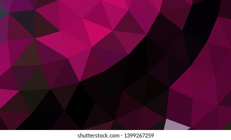 Vector, multicolor geometric background. Triangles, triangulation. Geometric mosaic, colored triangles, application in origami style. Abstract background for web.