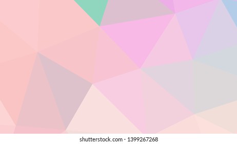 Vector, multicolor geometric background. Triangles, triangulation. Geometric mosaic, colored triangles, application in origami style. Abstract background for web.