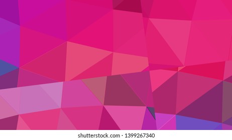 Vector, multicolor geometric background. Triangles, triangulation. Geometric mosaic, colored triangles, application in origami style. Abstract background for web.