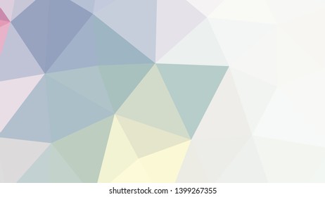 Vector, multicolor geometric background. Triangles, triangulation. Geometric mosaic, colored triangles, application in origami style. Abstract background for web.