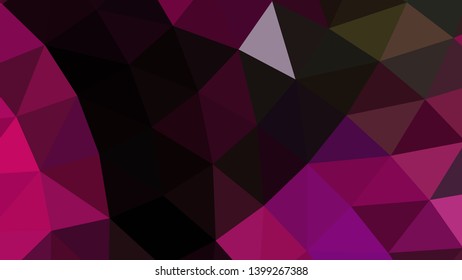 Vector, multicolor geometric background. Triangles, triangulation. Geometric mosaic, colored triangles, application in origami style. Abstract background for web.