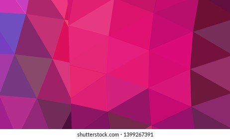 Vector, multicolor geometric background. Triangles, triangulation. Geometric mosaic, colored triangles, application in origami style. Abstract background for web.
