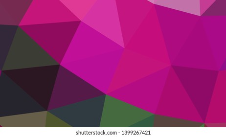 Vector, multicolor geometric background. Triangles, triangulation. Geometric mosaic, colored triangles, application in origami style. Abstract background for web.
