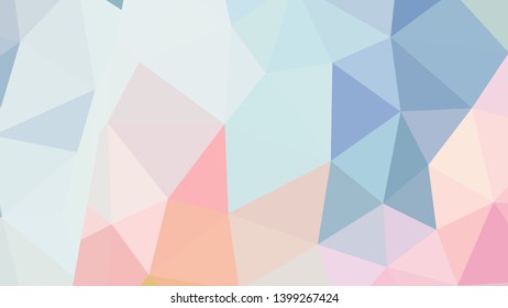 Vector, multicolor geometric background. Triangles, triangulation. Geometric mosaic, colored triangles, application in origami style. Abstract background for web.