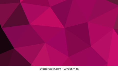 Vector, multicolor geometric background. Triangles, triangulation. Geometric mosaic, colored triangles, application in origami style. Abstract background for web.