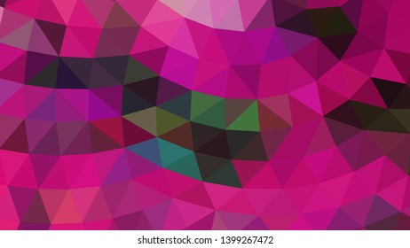 Vector, multicolor geometric background. Triangles, triangulation. Geometric mosaic, colored triangles, application in origami style. Abstract background for web.