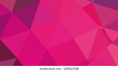 Vector, multicolor geometric background. Triangles, triangulation. Geometric mosaic, colored triangles, application in origami style. Abstract background for web.