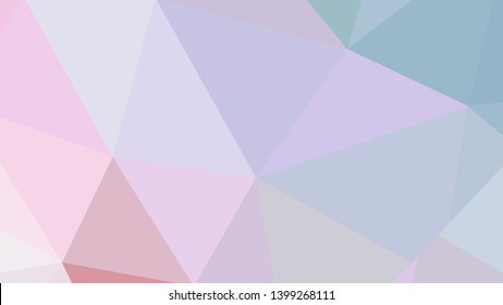 Vector, multicolor geometric background. Triangles, triangulation. Geometric mosaic, colored triangles, application in origami style. Abstract background for web.