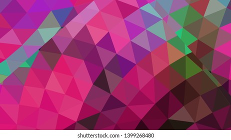 Vector, multicolor geometric background. Triangles, triangulation. Geometric mosaic, colored triangles, application in origami style. Abstract background for web.