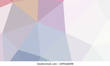 Vector, multicolor geometric background. Triangles, triangulation. Geometric mosaic, colored triangles, application in origami style. Abstract background for web.