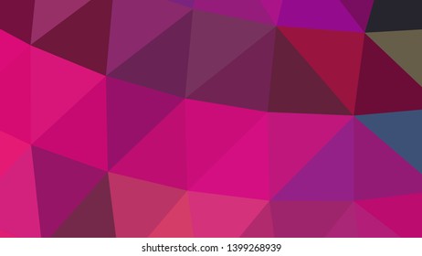 Vector, multicolor geometric background. Triangles, triangulation. Geometric mosaic, colored triangles, application in origami style. Abstract background for web.