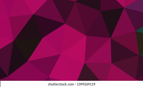 Vector, multicolor geometric background. Triangles, triangulation. Geometric mosaic, colored triangles, application in origami style. Abstract background for web.