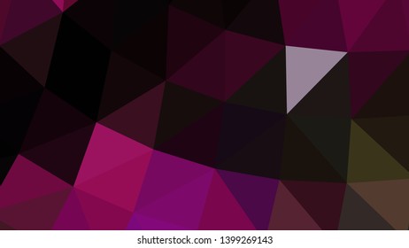 Vector, multicolor geometric background. Triangles, triangulation. Geometric mosaic, colored triangles, application in origami style. Abstract background for web.