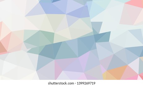Vector, multicolor geometric background. Triangles, triangulation. Geometric mosaic, colored triangles, application in origami style. Abstract background for web.
