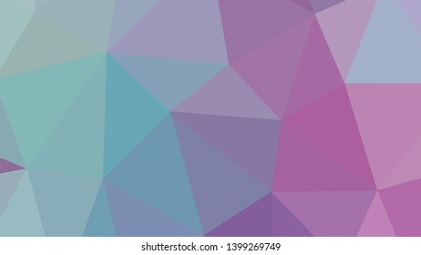 Vector, multicolor geometric background. Triangles, triangulation. Geometric mosaic, colored triangles, application in origami style. Abstract background for web.