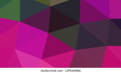 Vector, multicolor geometric background. Triangles, triangulation. Geometric mosaic, colored triangles, application in origami style. Abstract background for web.