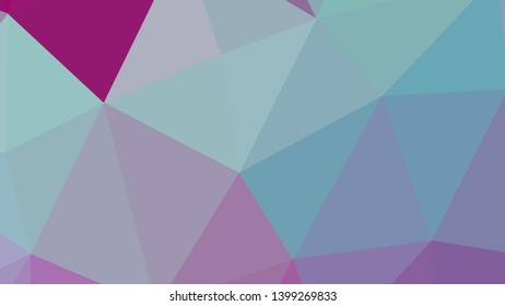 Vector, multicolor geometric background. Triangles, triangulation. Geometric mosaic, colored triangles, application in origami style. Abstract background for web.