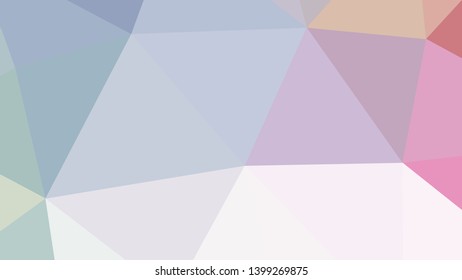 Vector, multicolor geometric background. Triangles, triangulation. Geometric mosaic, colored triangles, application in origami style. Abstract background for web.