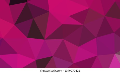 Vector, multicolor geometric background. Triangles, triangulation. Geometric mosaic, colored triangles, application in origami style. Abstract background for web.