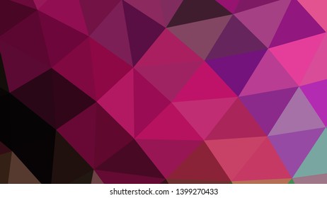 Vector, multicolor geometric background. Triangles, triangulation. Geometric mosaic, colored triangles, application in origami style. Abstract background for web.