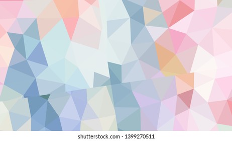 Vector, multicolor geometric background. Triangles, triangulation. Geometric mosaic, colored triangles, application in origami style. Abstract background for web.