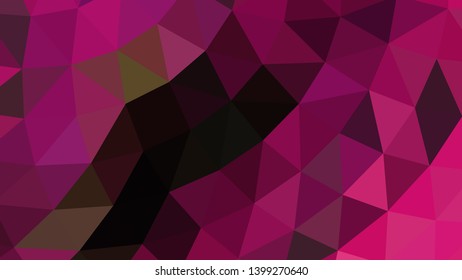 Vector, multicolor geometric background. Triangles, triangulation. Geometric mosaic, colored triangles, application in origami style. Abstract background for web.