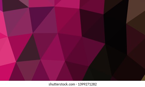 Vector, multicolor geometric background. Triangles, triangulation. Geometric mosaic, colored triangles, application in origami style. Abstract background for web.