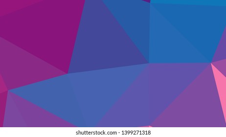 Vector, multicolor geometric background. Triangles, triangulation. Geometric mosaic, colored triangles, application in origami style. Abstract background for web.