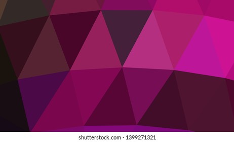 Vector, multicolor geometric background. Triangles, triangulation. Geometric mosaic, colored triangles, application in origami style. Abstract background for web.