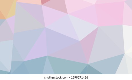 Vector, multicolor geometric background. Triangles, triangulation. Geometric mosaic, colored triangles, application in origami style. Abstract background for web.