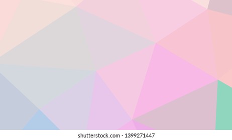 Vector, multicolor geometric background. Triangles, triangulation. Geometric mosaic, colored triangles, application in origami style. Abstract background for web.