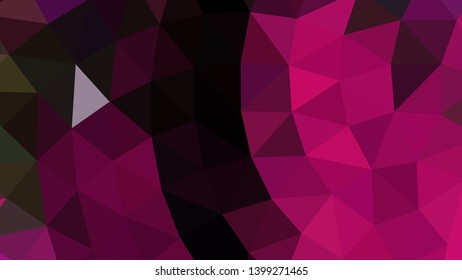 Vector, multicolor geometric background. Triangles, triangulation. Geometric mosaic, colored triangles, application in origami style. Abstract background for web.
