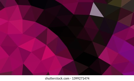 Vector, multicolor geometric background. Triangles, triangulation. Geometric mosaic, colored triangles, application in origami style. Abstract background for web.